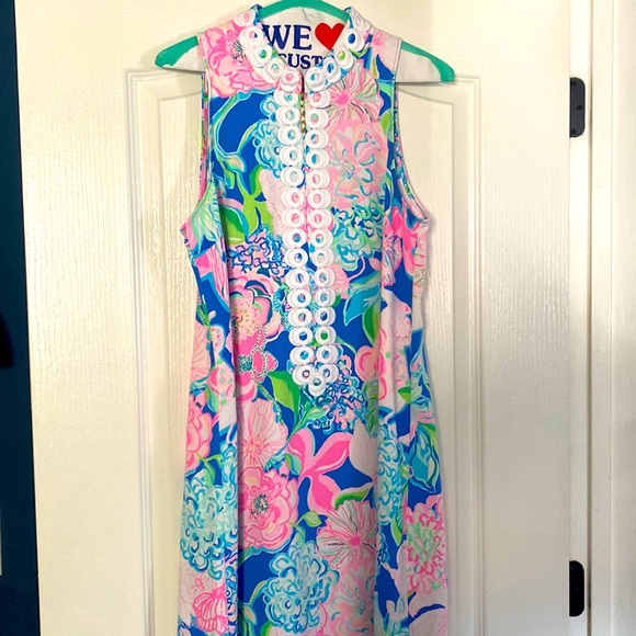 Lily Pulitzer Calista high collar shift dress